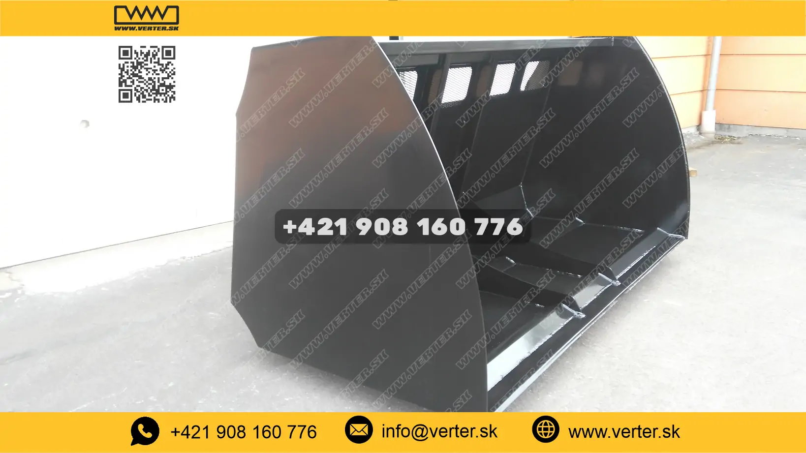 Lopata veľkoobjemová MANITOU 4,5m3